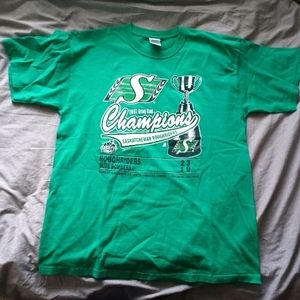 2007 Saskatchewan rough riders grey cup t-shirt